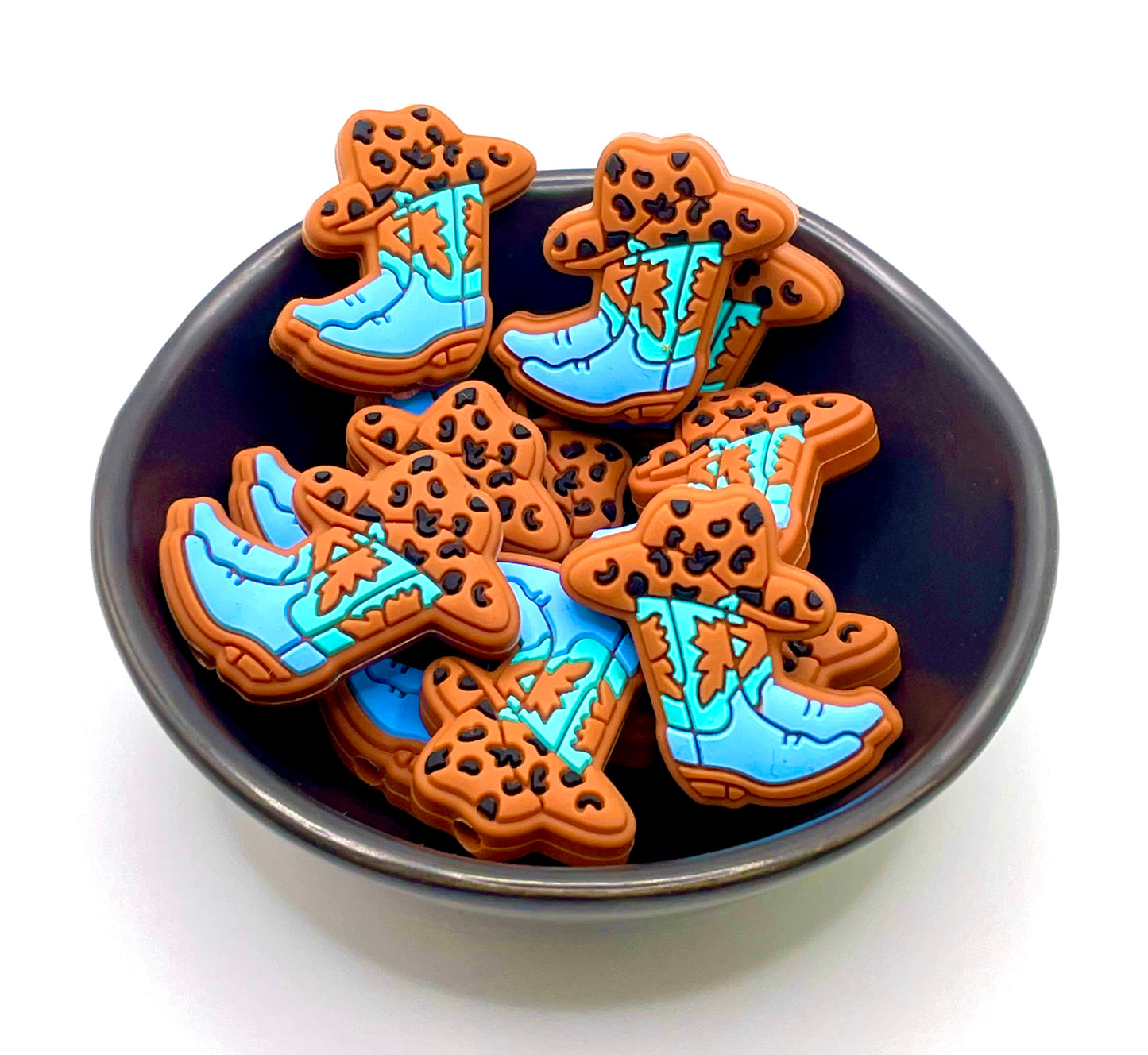 Cowboy Boots With Hat Focal Bead - Discontinued