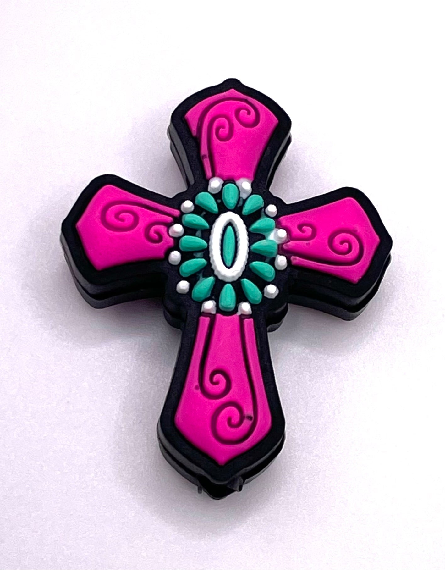 Concho Cross Focal Bead - Discontinued