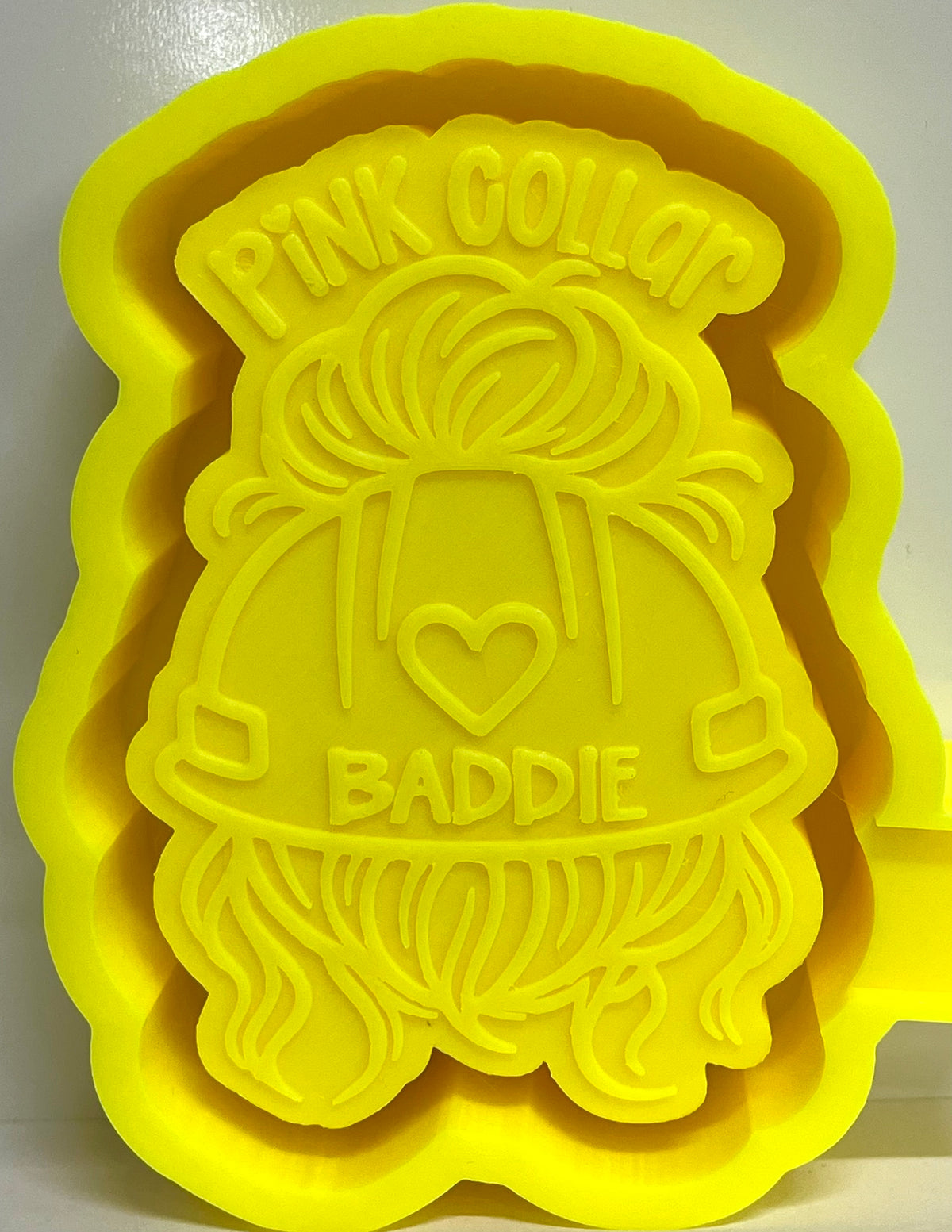 Pink Collar Baddie Mold