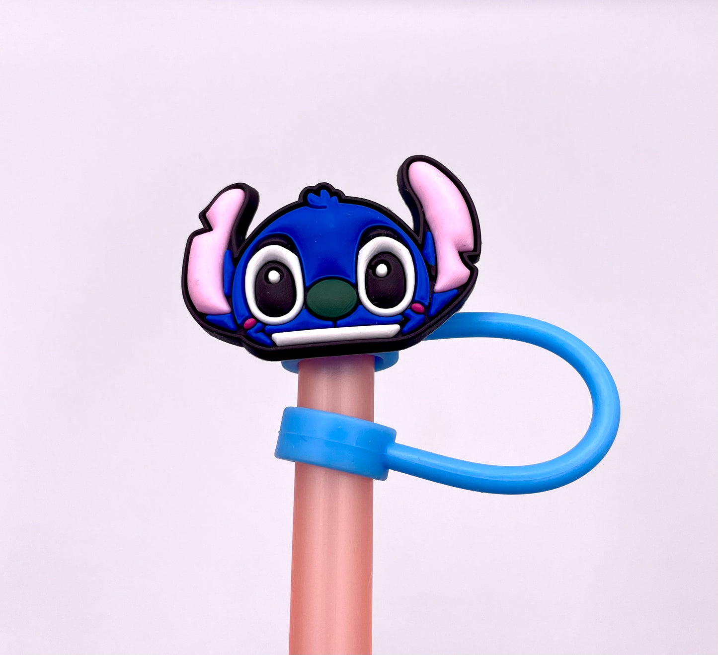 Straw Toppers - Blue Cartoon Guy Themed