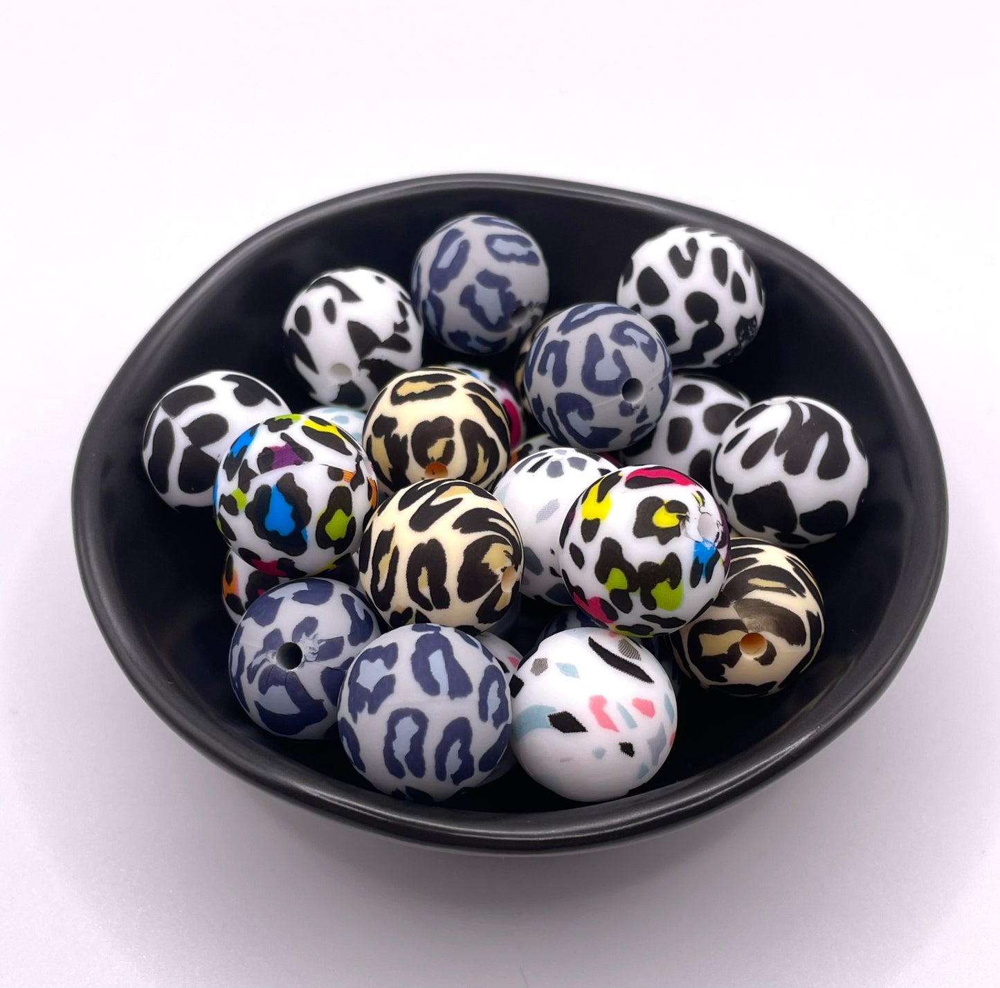 15mm Round Silicone Beads