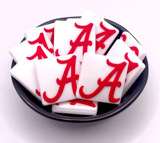 Alabama Football Focal Bead