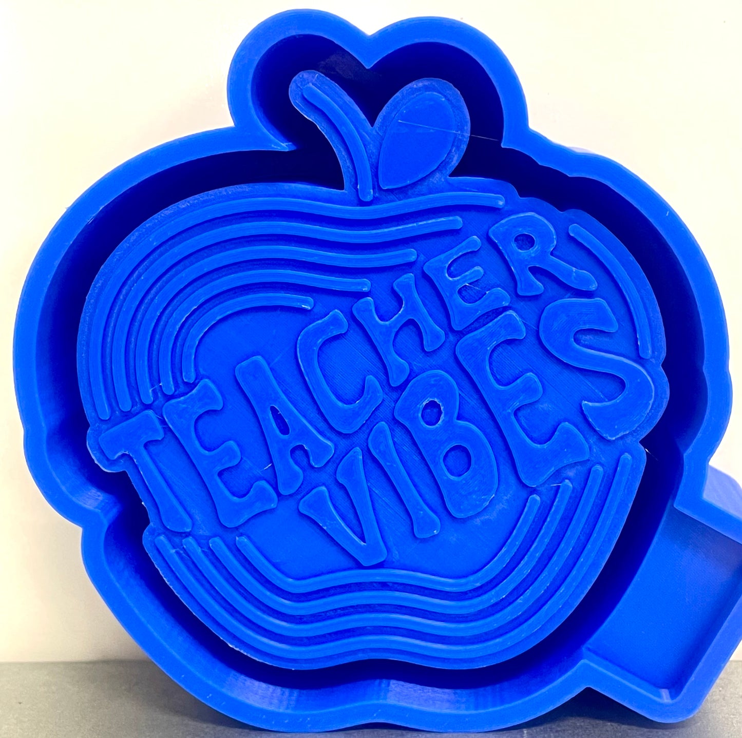 Teacher Vibes Apple Mold