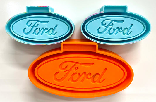 Vehicle Oval Logo & Vent Clip Mold Set