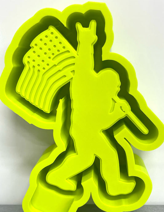 Patriotic Bigfoot Mold