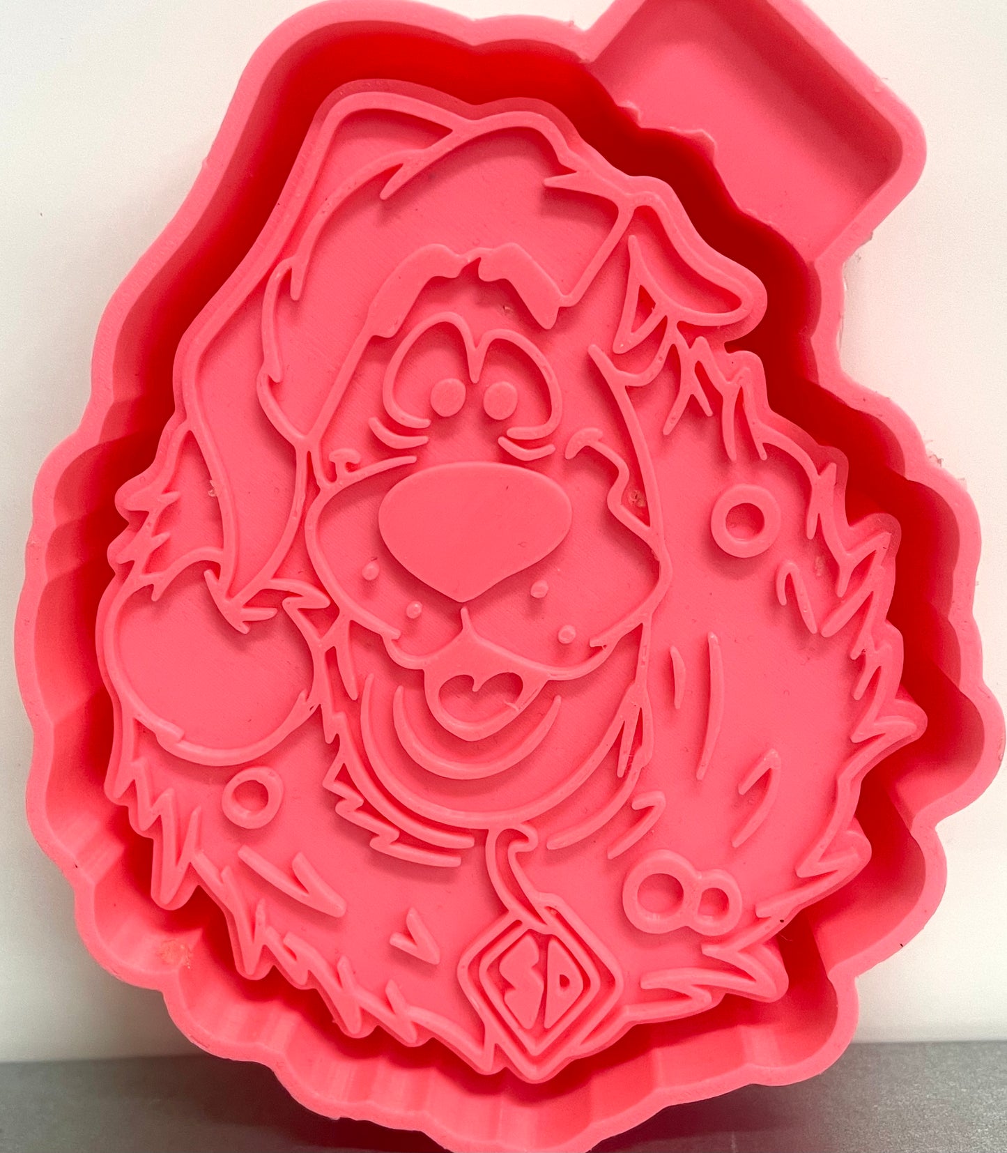 Cartoon Mystery Dog Christmas Mold