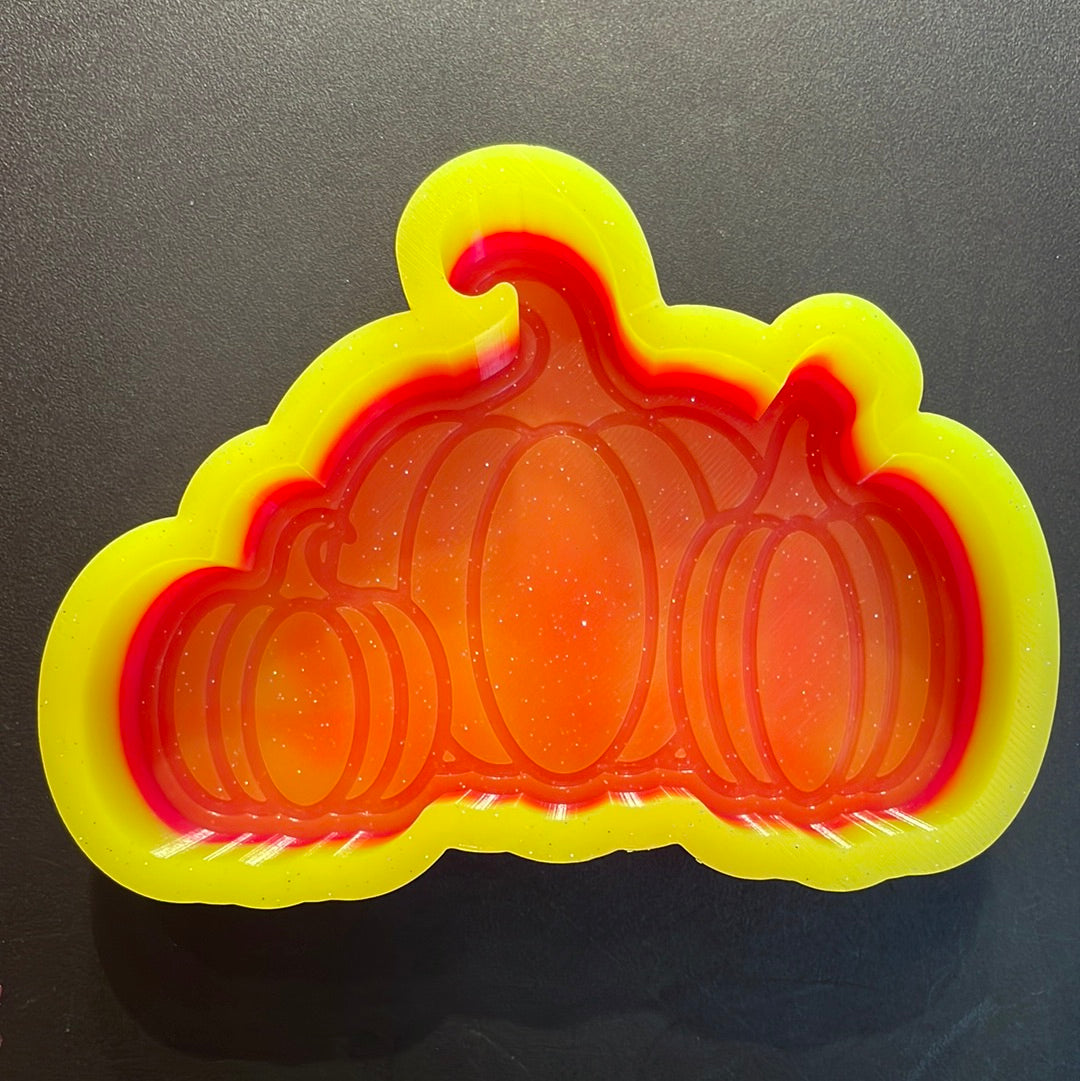 Three Pumpkins Mold