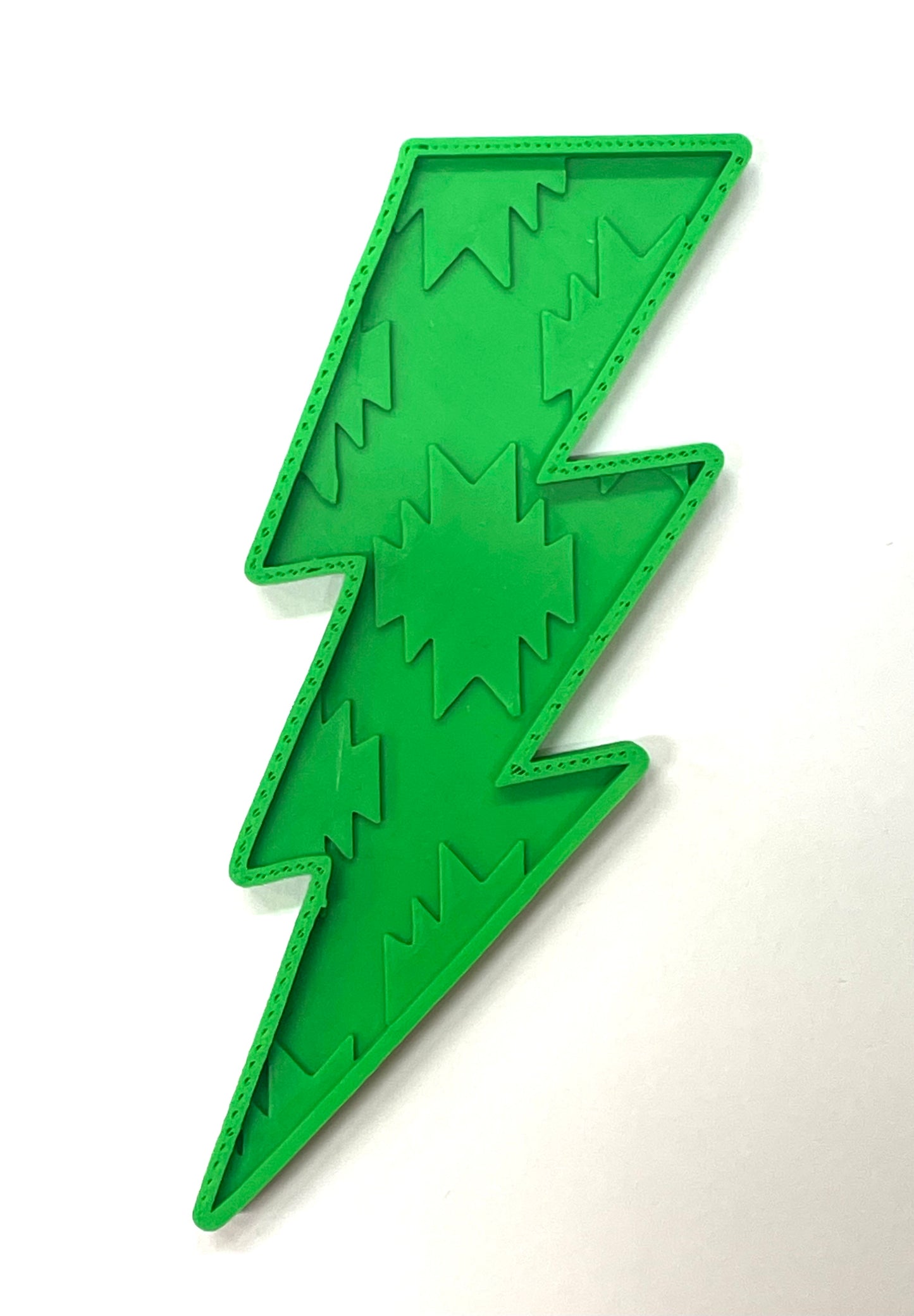Lightening Bolt with Inserts Mold