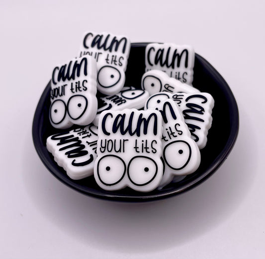 Calm Your Tits Focal Bead