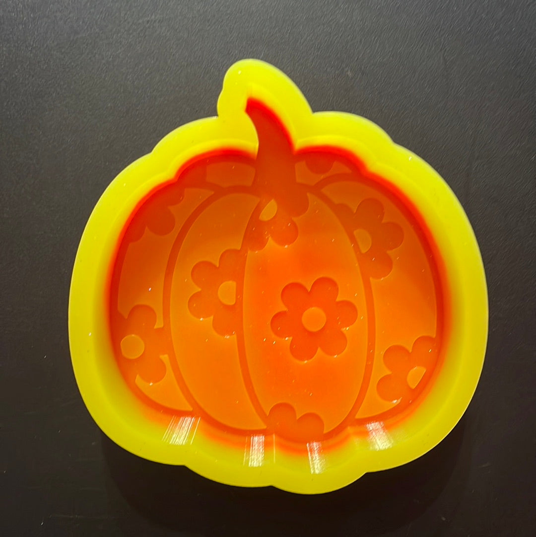 Flowery Pumpkin Mold