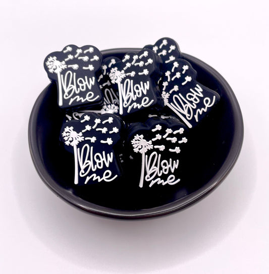 Blow Me Dandelion Focal Bead