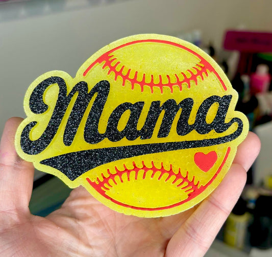 Mama Softball Mold