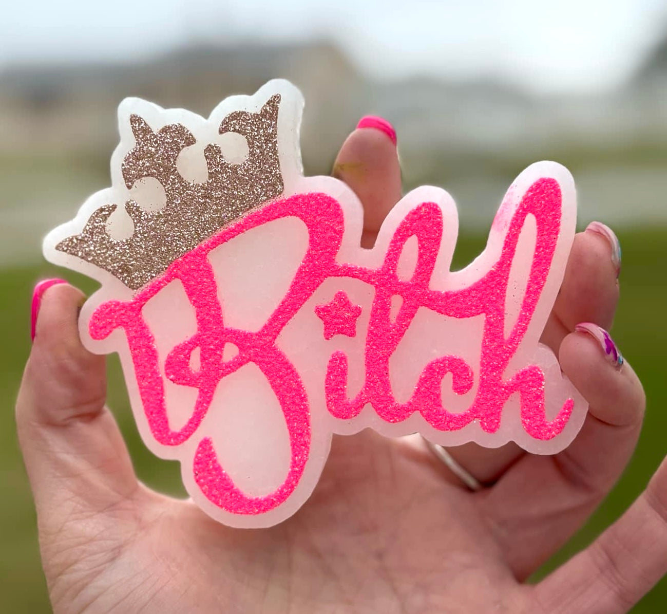 Bitch with Crown Mold