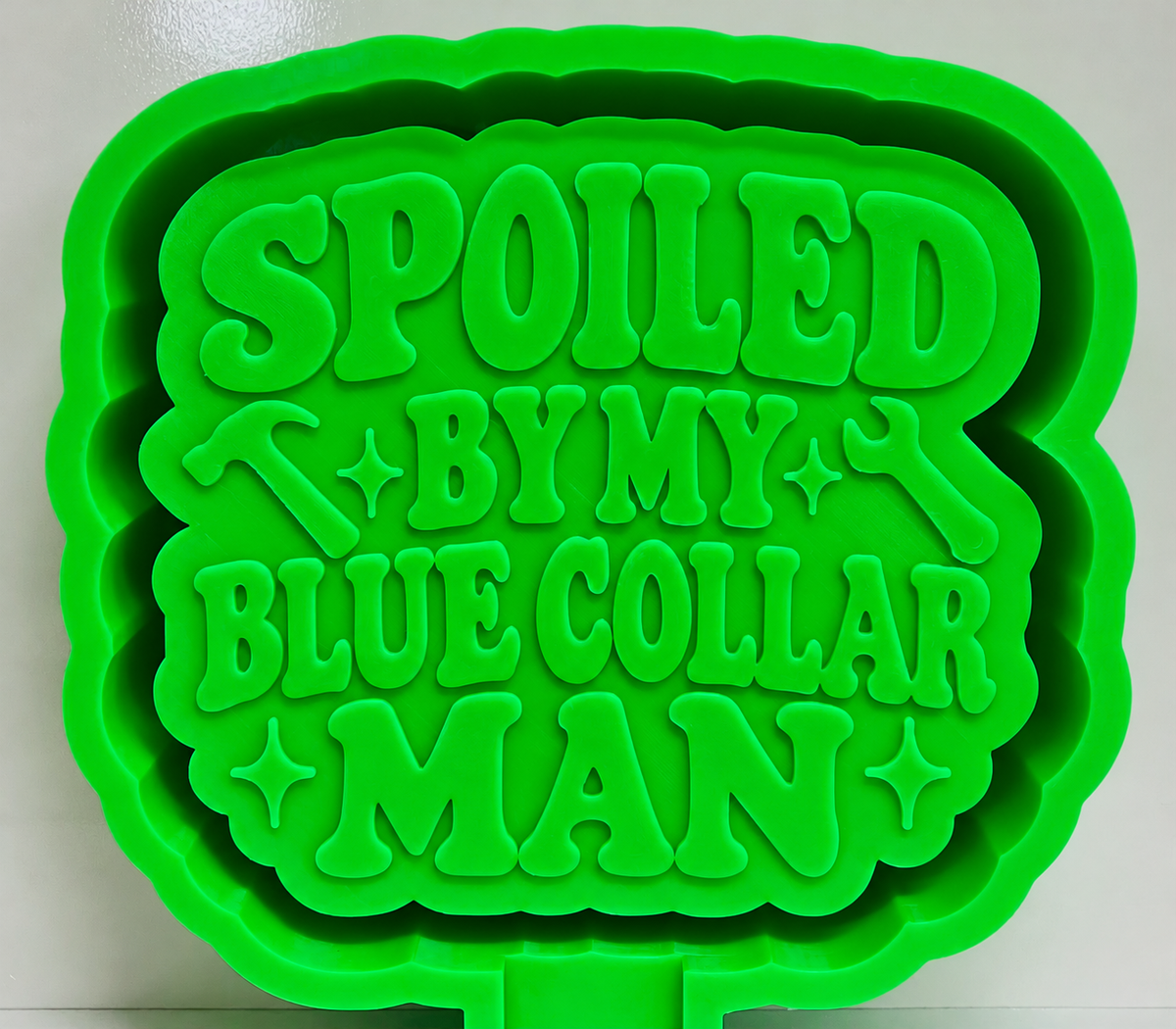 Spoiled By My Blue Collar Man Mold