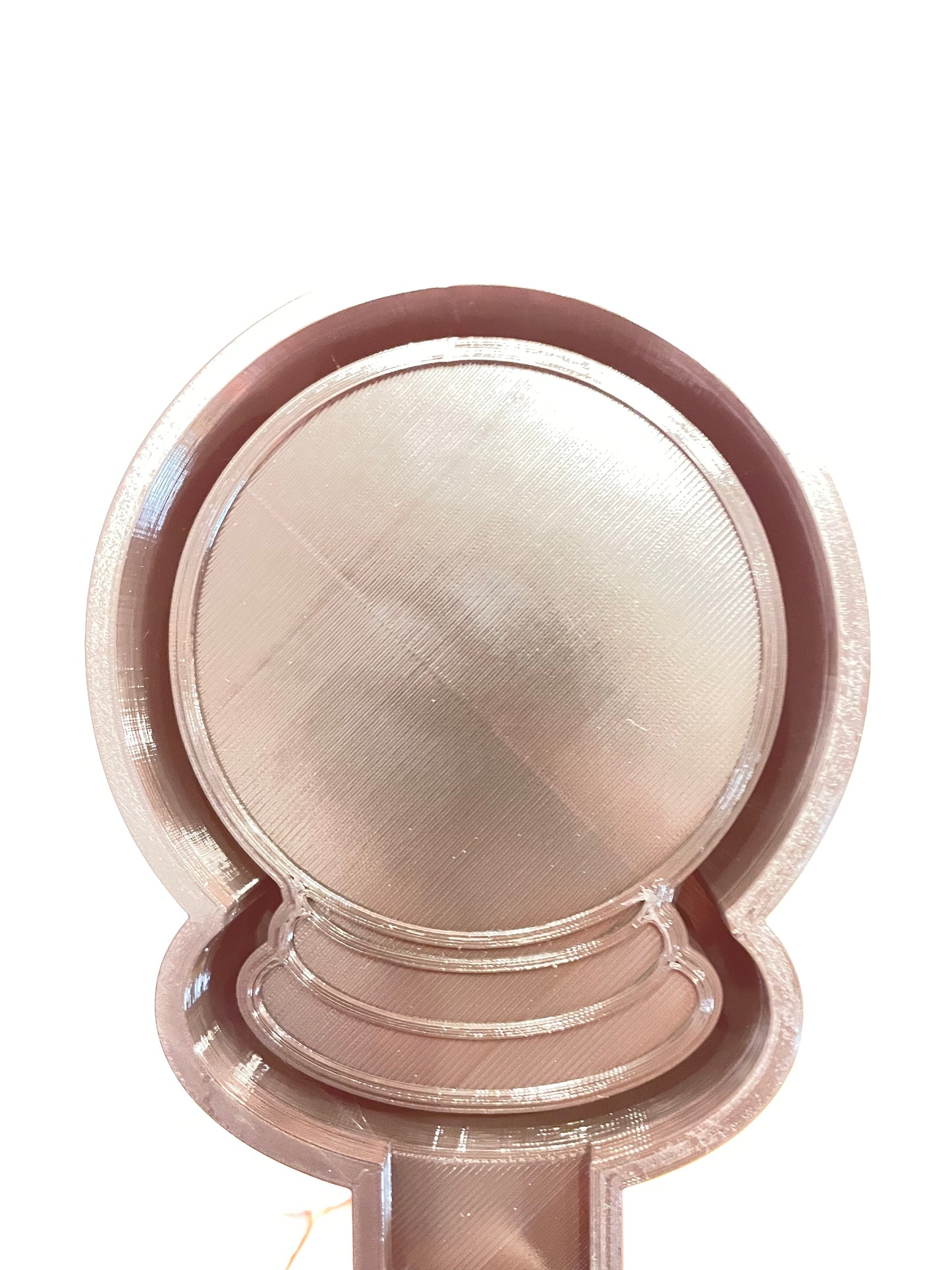 Cardstock Snowglobe Mold