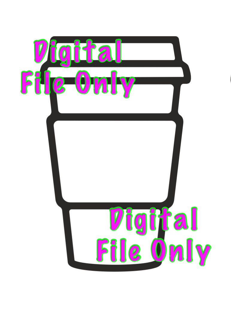 Latte/Coffee Cup SVG