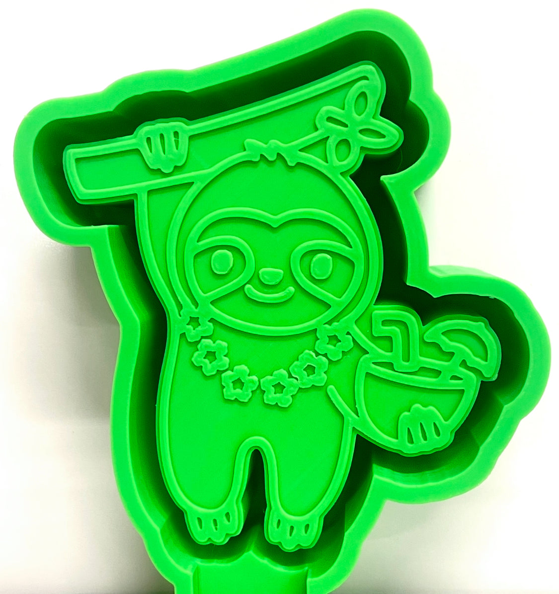 Summer Time Hanging Sloth Mold