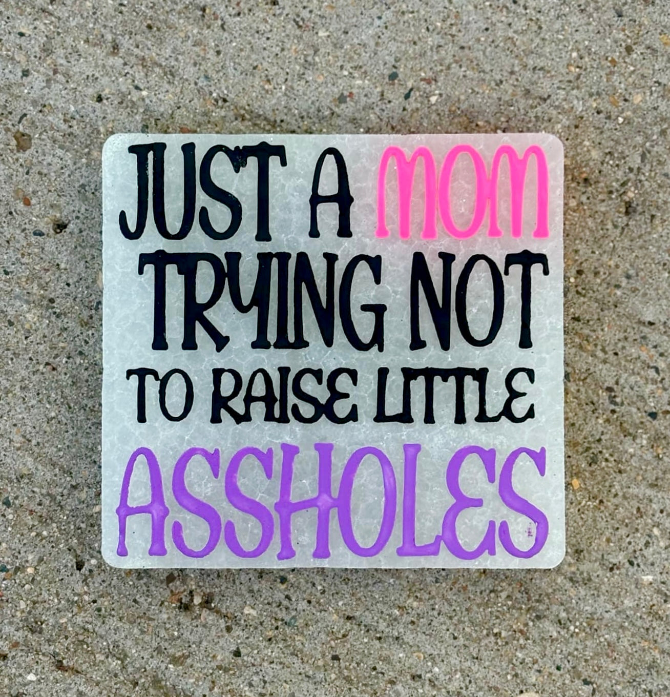 Trying Not To Raise Little Assholes Mold