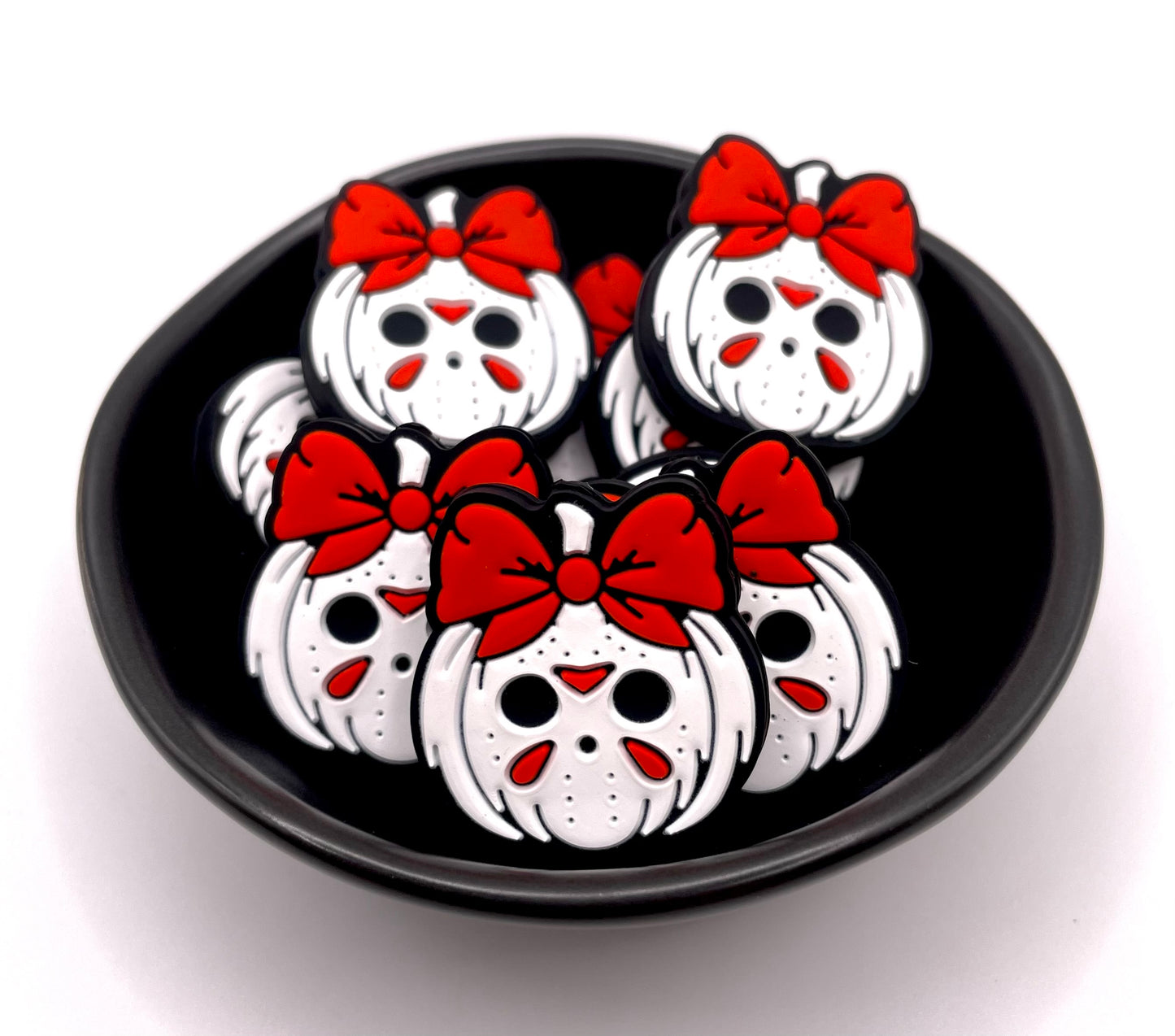 Halloween Pumpkin Character Focal Beads