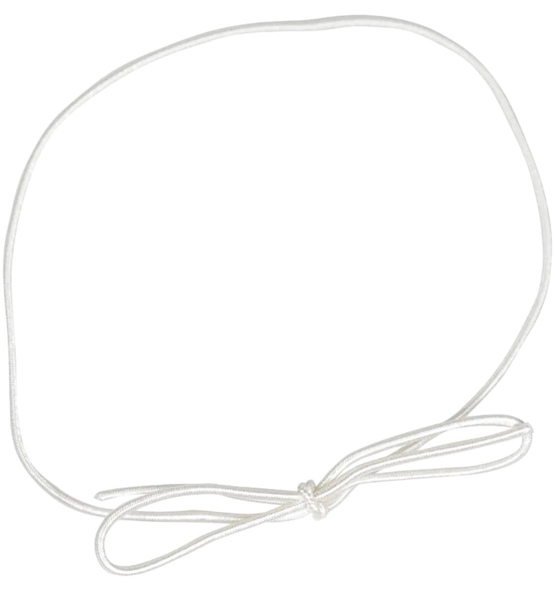 Pre-Tied 10” Elastic Loop with Bow- Pkg of 50