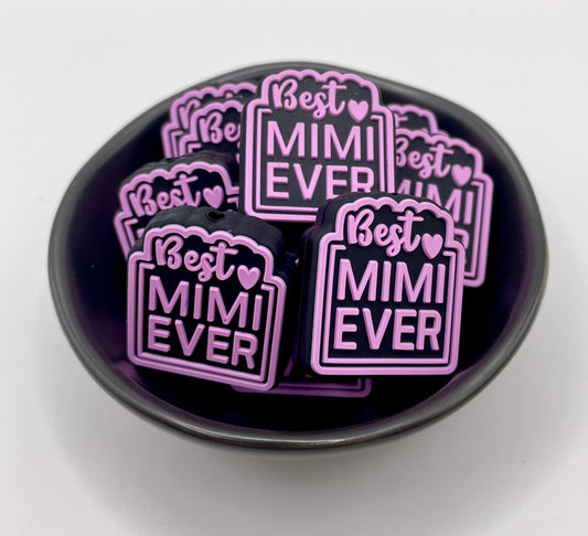 Best Mimi Ever Focal Bead
