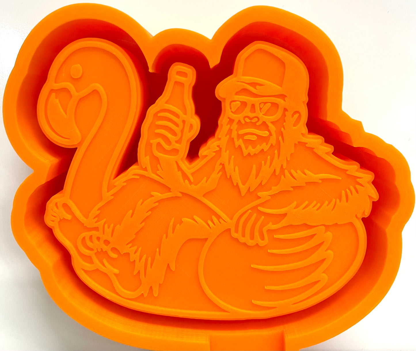 Bigfoot Sasquatch in Floatie Mold