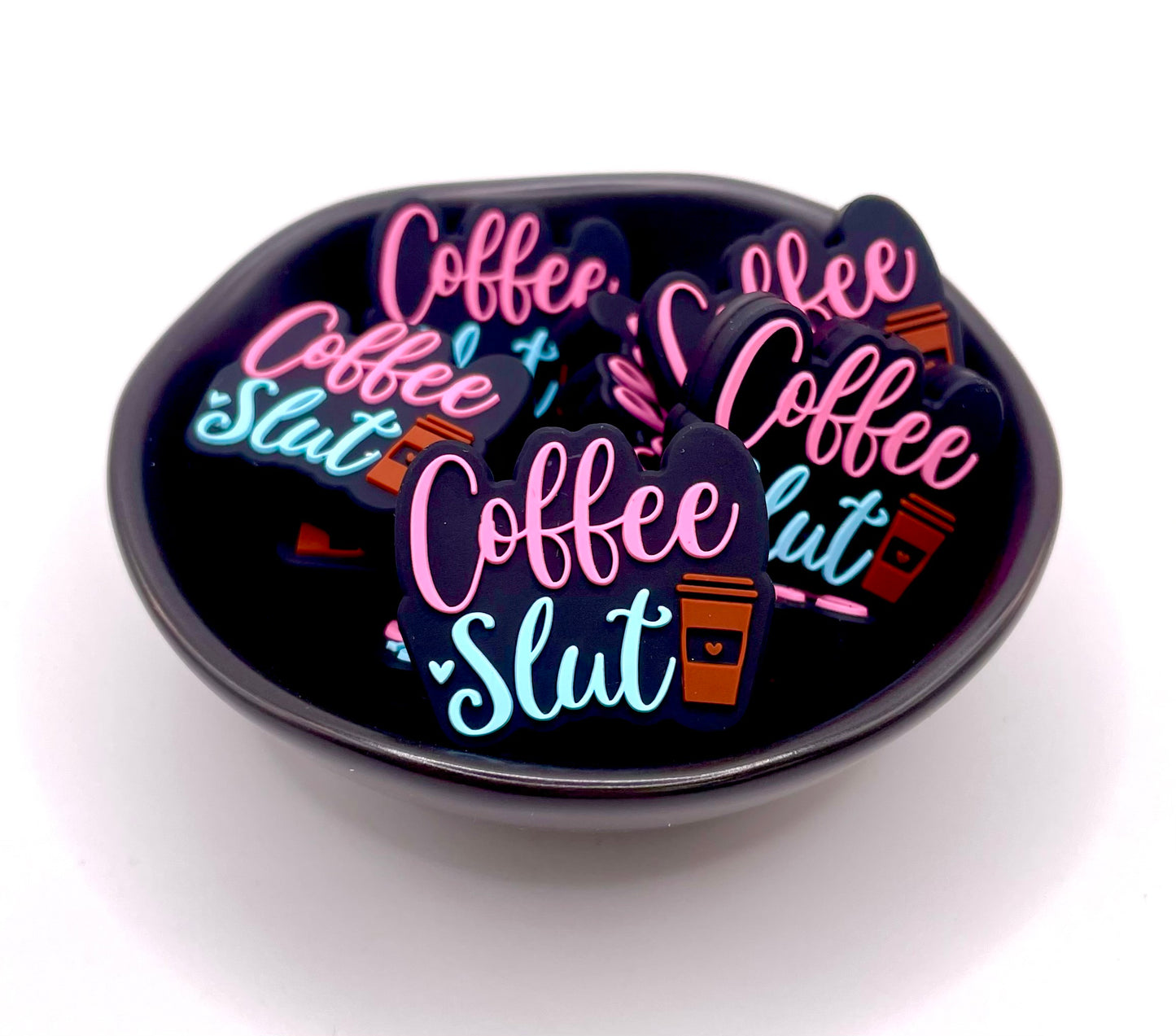 Coffee Slut Focal Bead