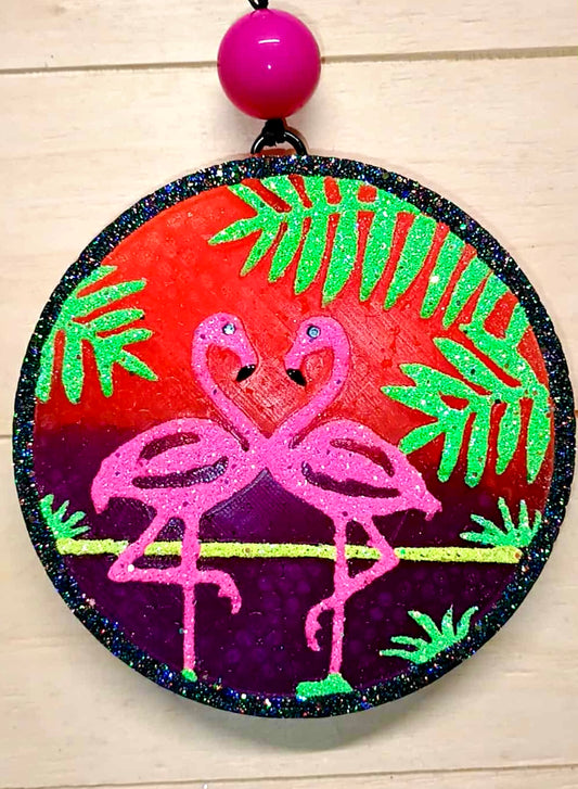 Tropical Flamingos Mold