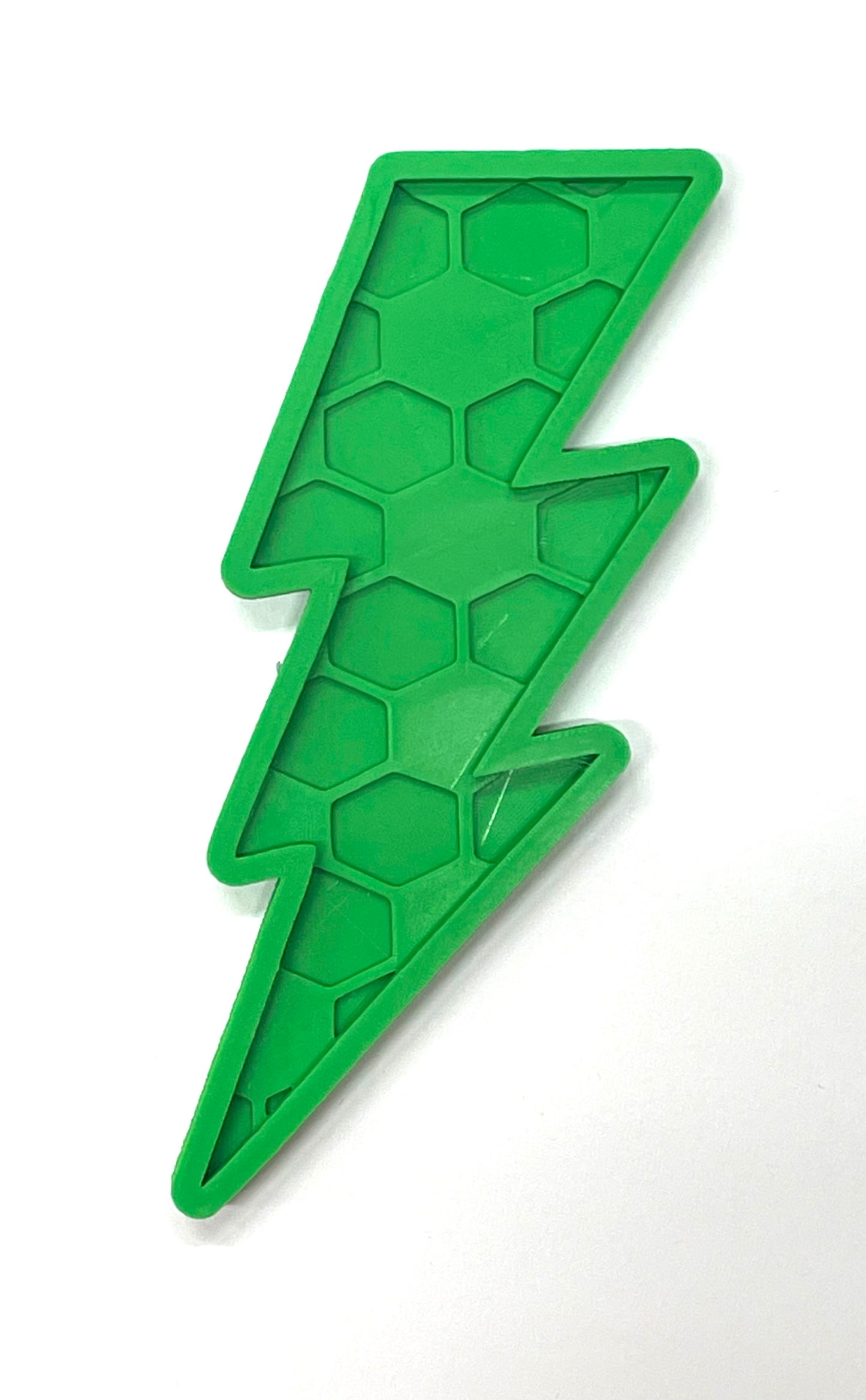 Lightening Bolt with Inserts Mold
