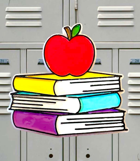 Apple on Books Mold