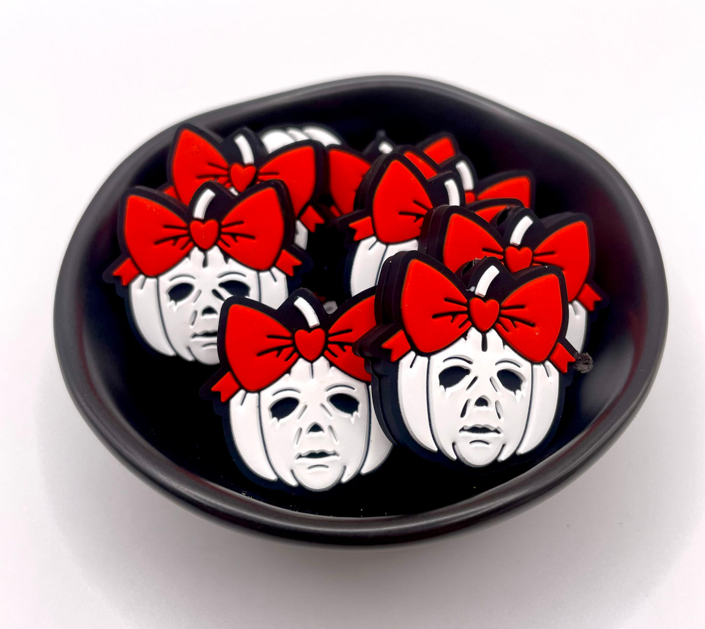 Halloween Pumpkin Character Focal Beads