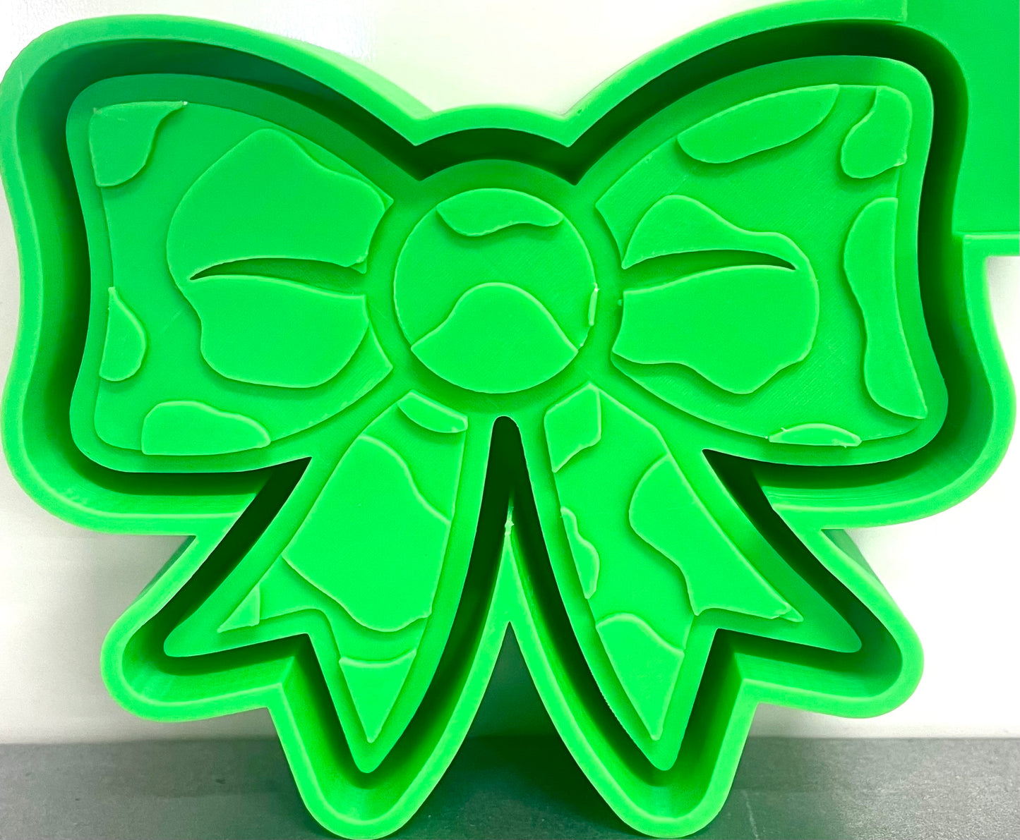 Cow Print Bow Mold