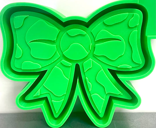 Cow Print Bow Mold