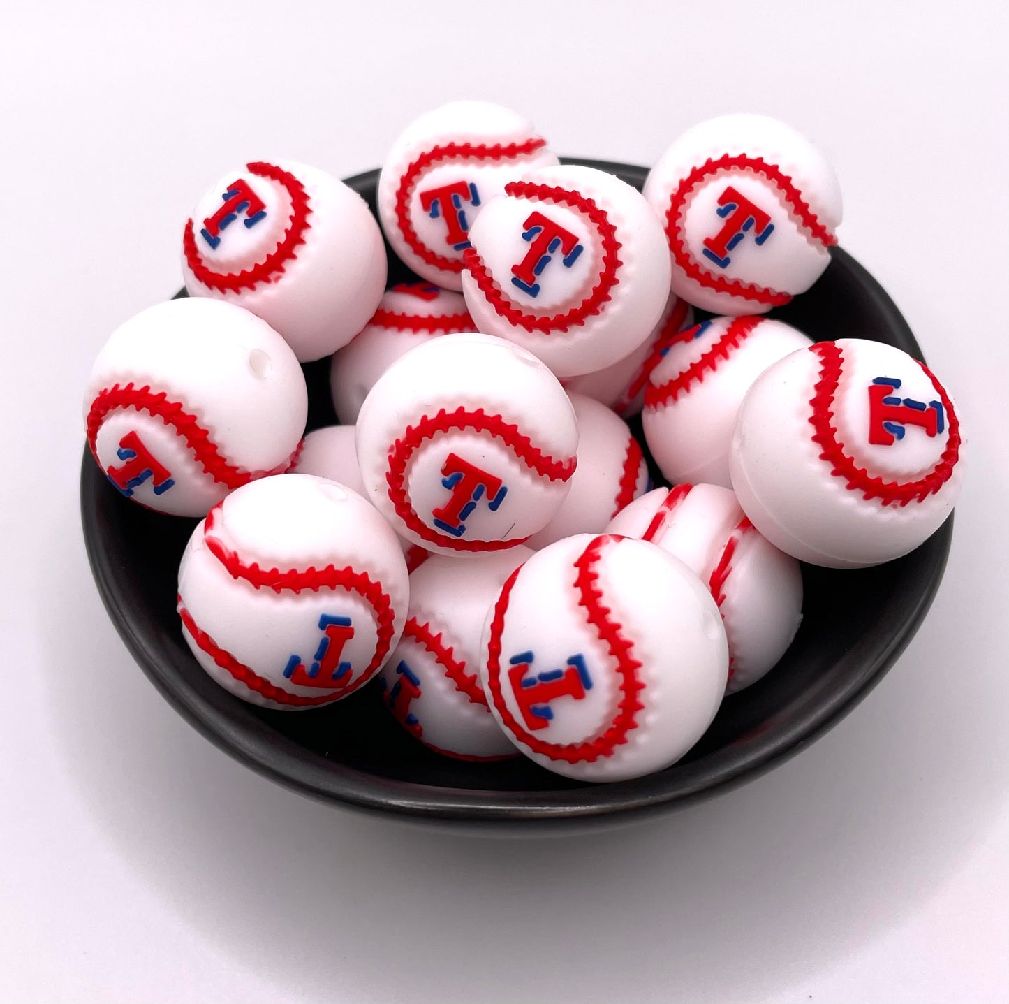 Sport Baseball Focal Bead