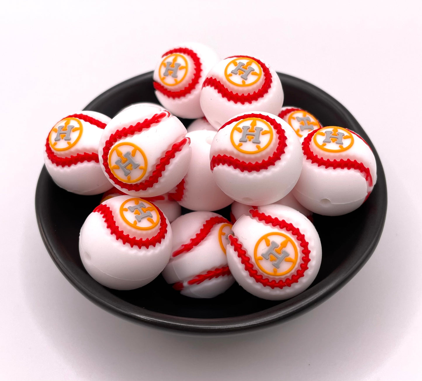 Sport Baseball Focal Bead