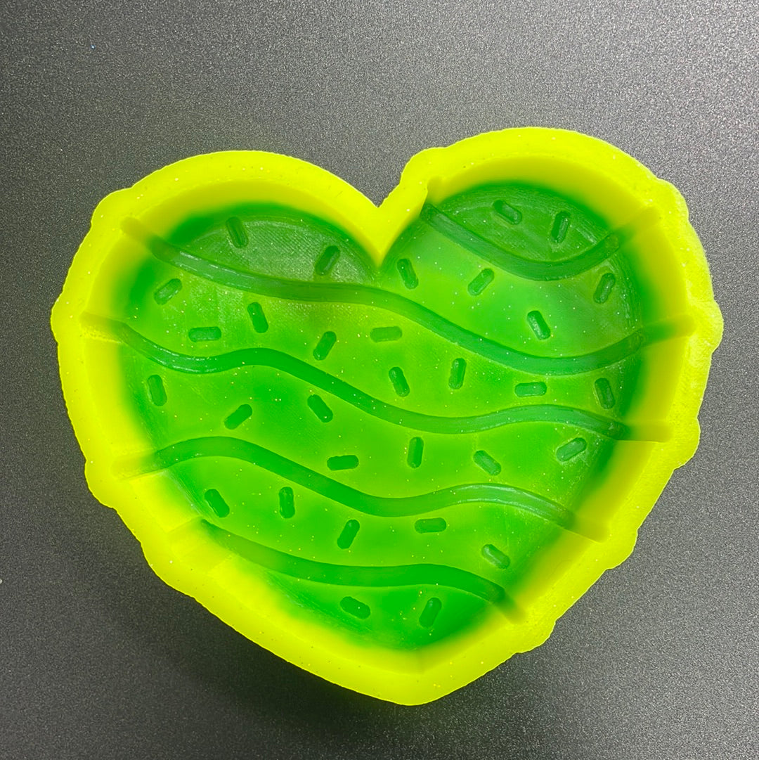 Heart Cake w/ Sprinkles Mold