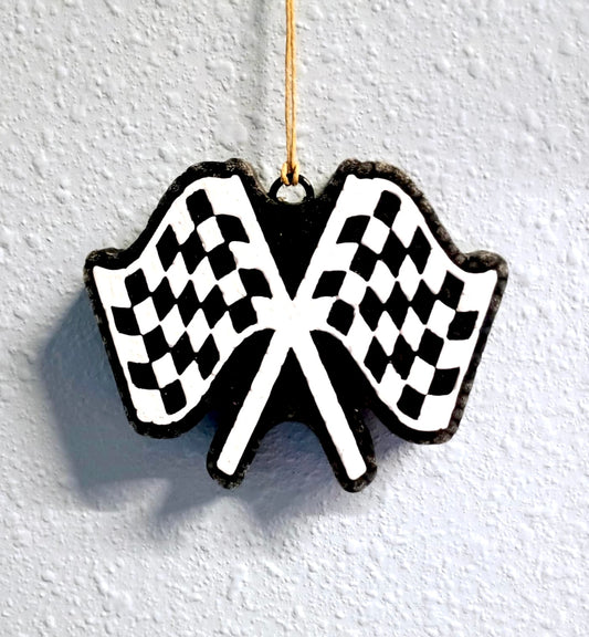 Checkered Race Flags Mold