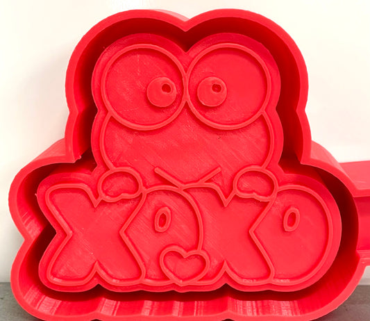 XOXO Frog Mold