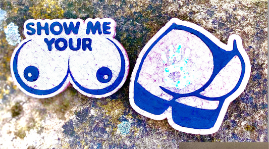 Boobs and Hiney Vent Clip Molds