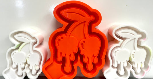 Dripping Cherries & Vent Clip Mold Set