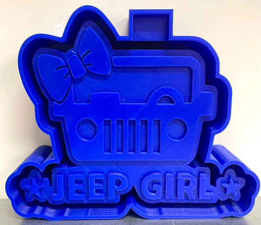 Vehicle Girl With Bow Mold