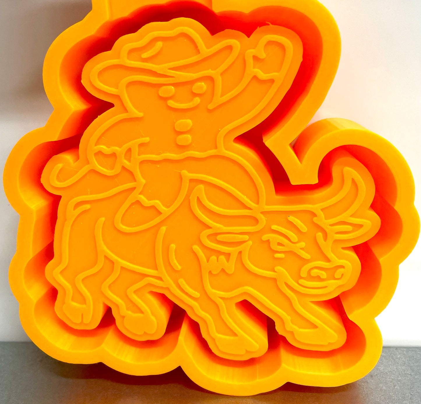 Rodeo Gingerbread Man Mold