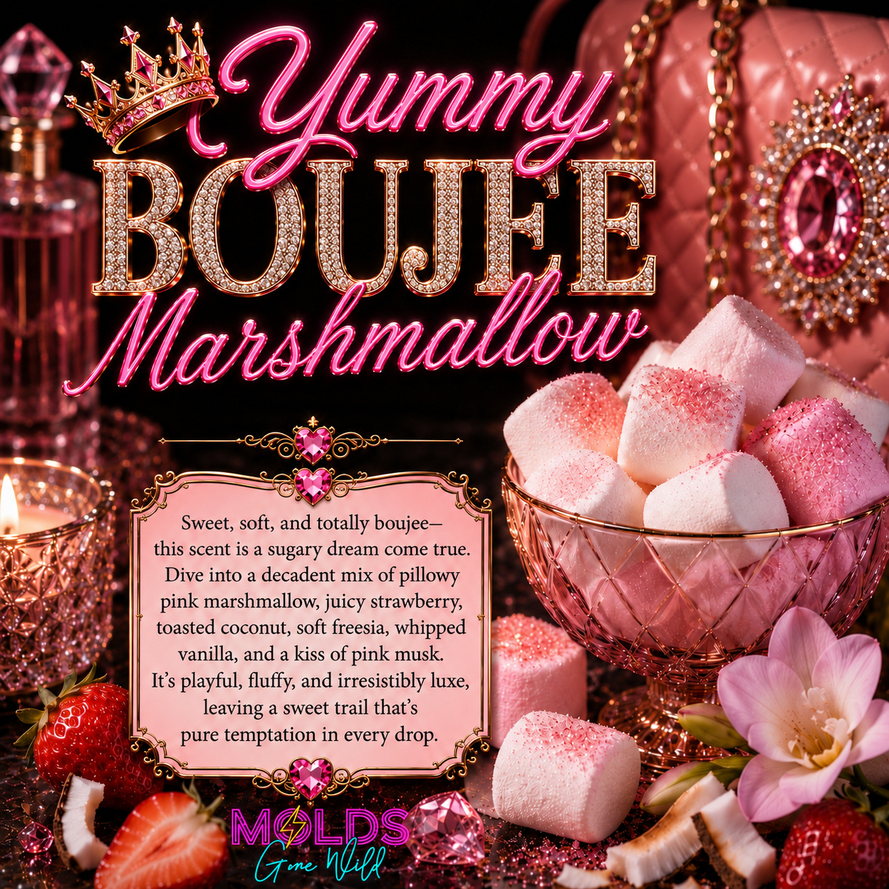 Yummy Boujee Marshmallow Prescented Aroma Beads