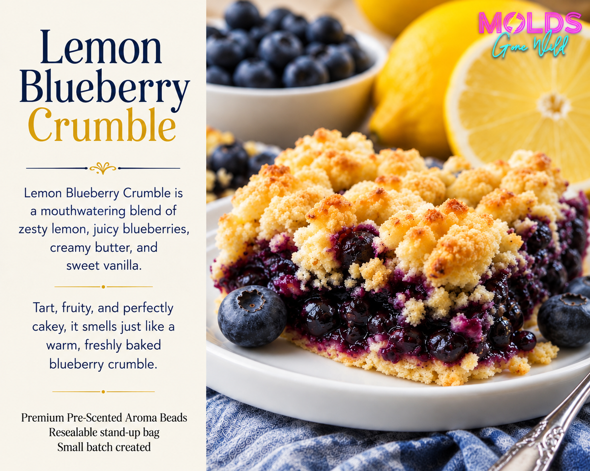 Lemon Blueberry Crumble Prescented Aroma Beads