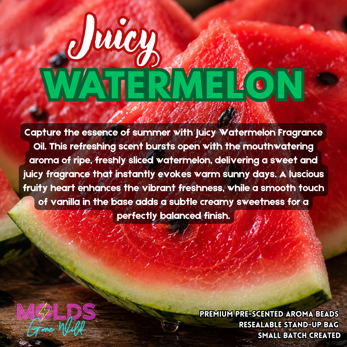 Juicy Watermelon Prescented Aroma Beads