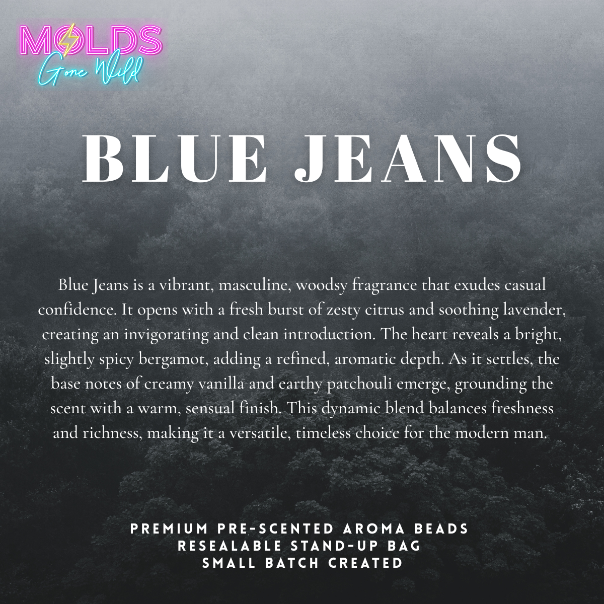Blue Jeans Prescented Aroma Beads