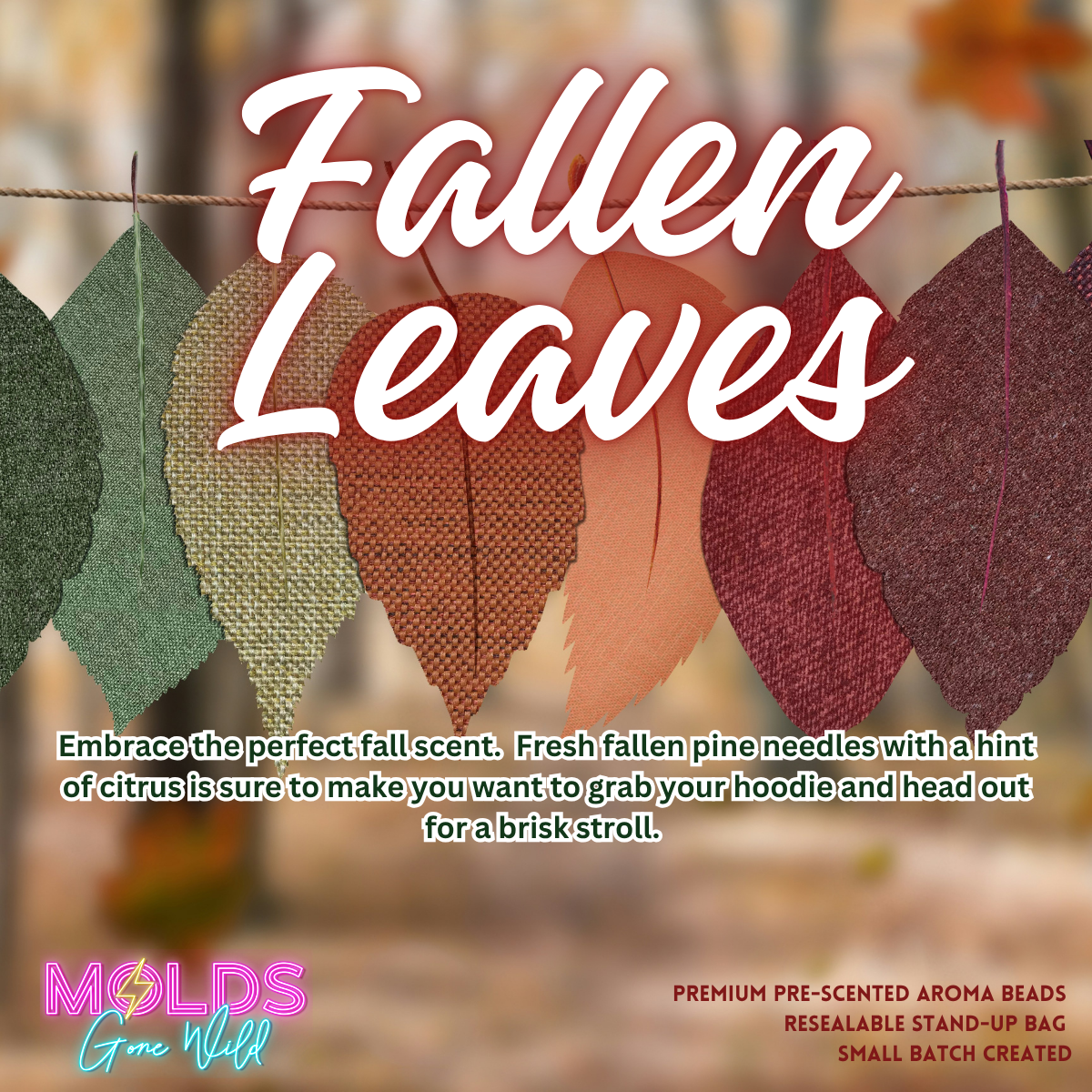 Fallen Leaves Prescented Aroma Beads