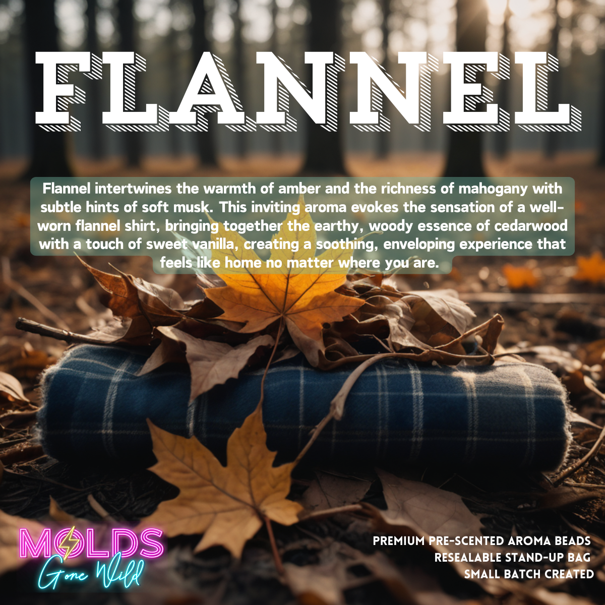 Flannel Prescented Aroma Beads