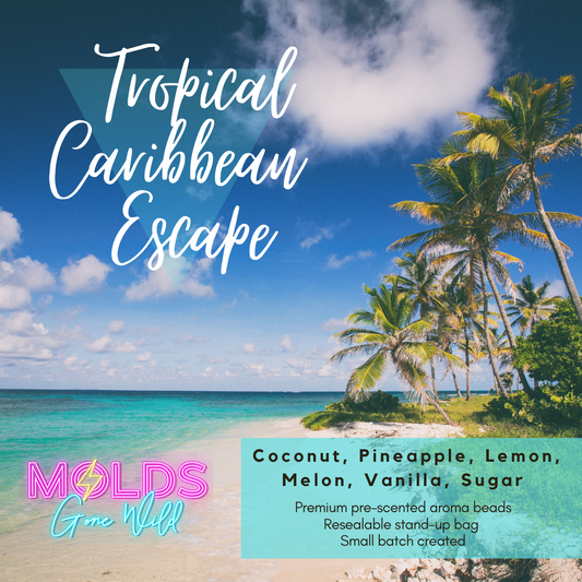 Tropical Caribbean Escape Prescented Aroma Beads