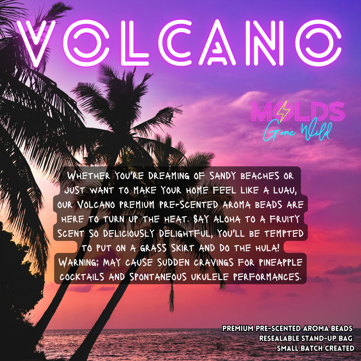 Volcano Prescented Aroma Beads